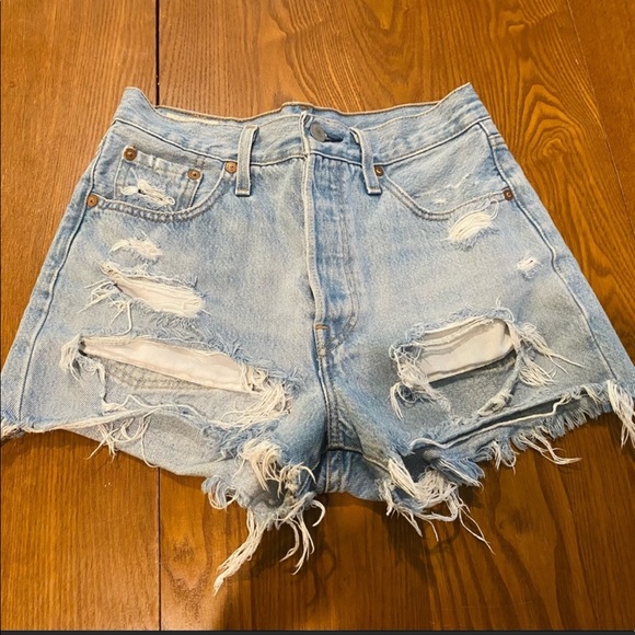 Levi's Other - Distressed Levi’s shorts